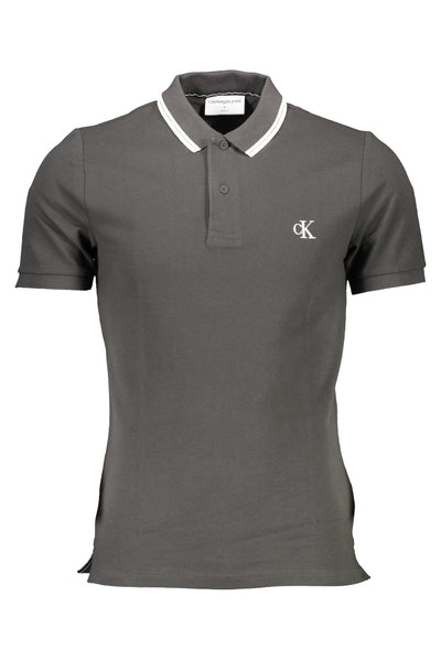 CALVIN KLEIN POLO MANICHE CORTE Uomo