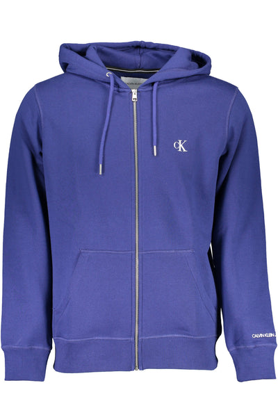 CALVIN KLEIN FELPA CON ZIP Uomo