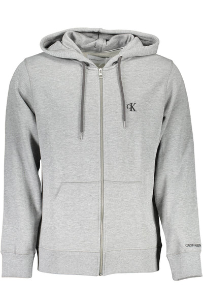 CALVIN KLEIN FELPA CON ZIP Uomo