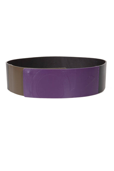 BENETTON CINTURA IN PELLE Donna