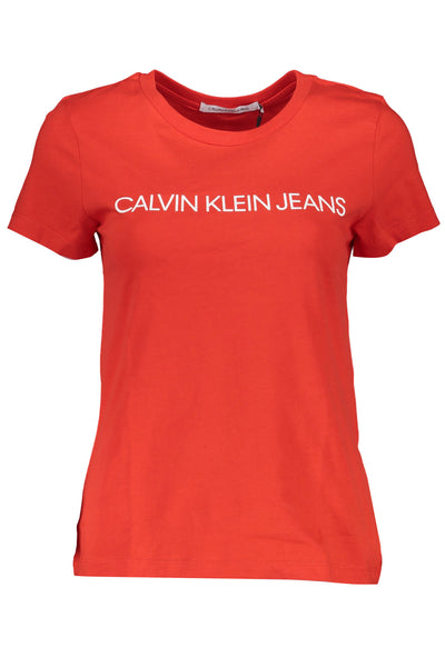 CALVIN KLEIN T-SHIRT MANICHE CORTE Donna