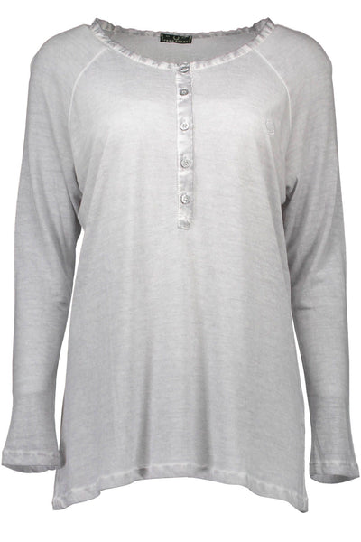 FRED PERRY T-SHIRT MANICHE LUNGHE Donna