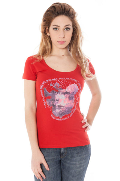 COSTUME NATIONAL T-SHIRT MANICHE CORTE Donna